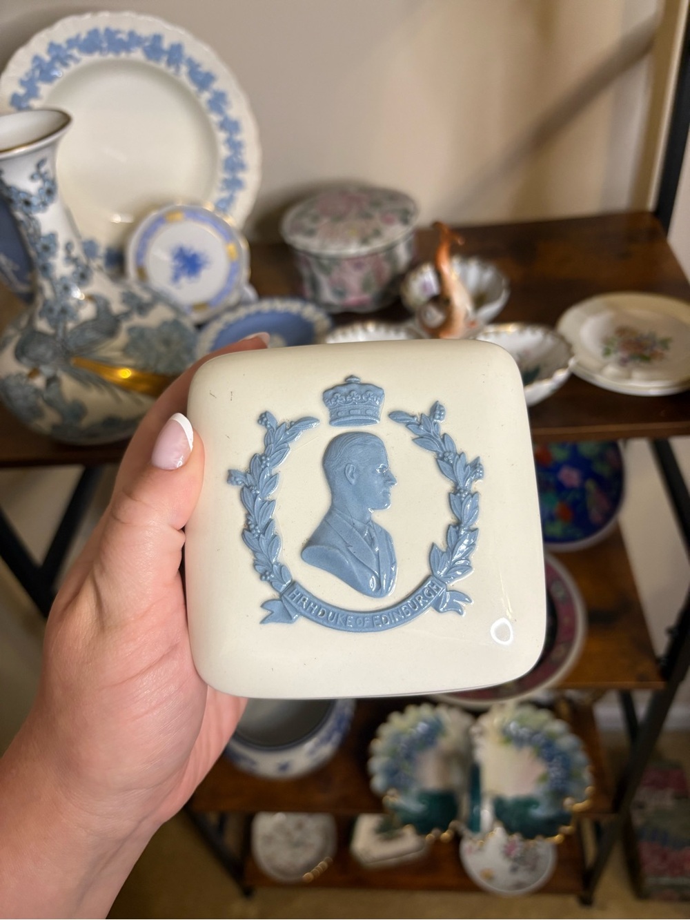 Wedgwood Queensware Lidded Dish